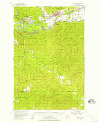 Download a high-resolution, GPS-compatible USGS topo map for Montesano, WA (1957 edition)
