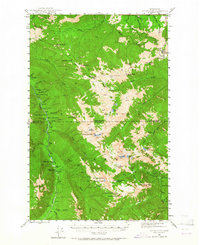 Download a high-resolution, GPS-compatible USGS topo map for Mt Angeles, WA (1964 edition)