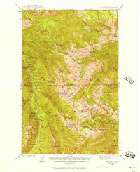 Download a high-resolution, GPS-compatible USGS topo map for Mt Angeles, WA (1957 edition)