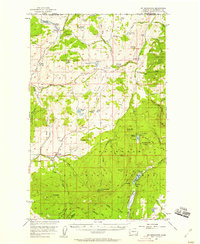 Download a high-resolution, GPS-compatible USGS topo map for Mt Bonaparte, WA (1958 edition)