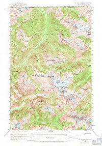 Download a high-resolution, GPS-compatible USGS topo map for Mt Challenger, WA (1971 edition)