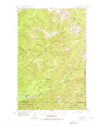 Download a high-resolution, GPS-compatible USGS topo map for Mt Christie, WA (1976 edition)
