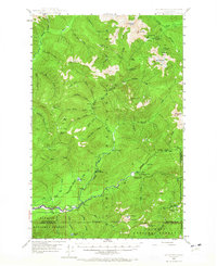 Download a high-resolution, GPS-compatible USGS topo map for Mt Christie, WA (1965 edition)