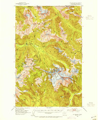 preview thumbnail of historical topo map of Whatcom County, WA in 1953