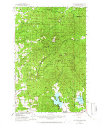Download a high-resolution, GPS-compatible USGS topo map for Mt Spokane, WA (1966 edition)