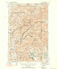 Download a high-resolution, GPS-compatible USGS topo map for Mt Spokane, WA (1951 edition)