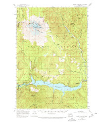 Download a high-resolution, GPS-compatible USGS topo map for Mt St Helens, WA (1968 edition)
