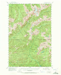 Download a high-resolution, GPS-compatible USGS topo map for Mt Steel, WA (1972 edition)