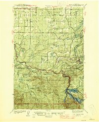 1944 Map of Eatonville, WA