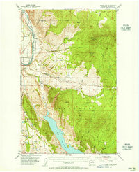 Download a high-resolution, GPS-compatible USGS topo map for Omak Lake, WA (1956 edition)