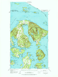 Download a high-resolution, GPS-compatible USGS topo map for Orcas Island, WA (1963 edition)