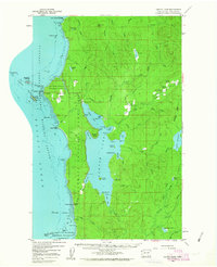 Download a high-resolution, GPS-compatible USGS topo map for Ozette Lake, WA (1963 edition)