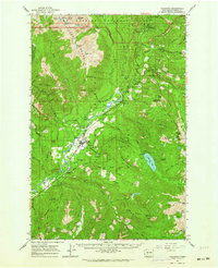 Download a high-resolution, GPS-compatible USGS topo map for Packwood, WA (1964 edition)