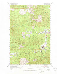 Download a high-resolution, GPS-compatible USGS topo map for Pe Ell, WA (1981 edition)