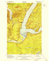 Download a high-resolution, GPS-compatible USGS topo map for Potlatch, WA (1954 edition)