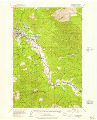 Download a high-resolution, GPS-compatible USGS topo map for Raymond, WA (1957 edition)