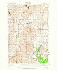 Download a high-resolution, GPS-compatible USGS topo map for Reardan, WA (1965 edition)