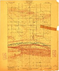 preview thumbnail of historical topo map of Grant County, WA in 1911