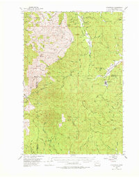 Download a high-resolution, GPS-compatible USGS topo map for Ryderwood, WA (1976 edition)