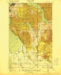 preview thumbnail of historical topo map of Skagit County, WA in 1918