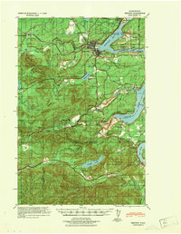 1939 Map of Shelton