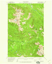 preview thumbnail of historical topo map of Snohomish County, WA in 1957