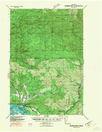 preview thumbnail of historical topo map of Wahkiakum County, WA in 1941