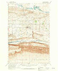 preview thumbnail of historical topo map of Grant County, WA in 1965