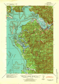 1940 Map of South Bend, WA