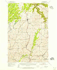 Download a high-resolution, GPS-compatible USGS topo map for Spangle, WA (1956 edition)