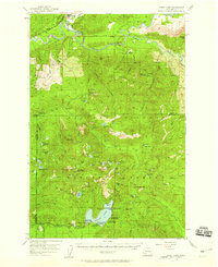 Download a high-resolution, GPS-compatible USGS topo map for Spirit Lake, WA (1959 edition)
