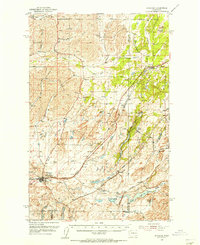 Download a high-resolution, GPS-compatible USGS topo map for Sprague, WA (1956 edition)