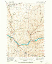 Download a high-resolution, GPS-compatible USGS topo map for Starbuck, WA (1968 edition)