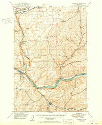 Download a high-resolution, GPS-compatible USGS topo map for Starbuck, WA (1950 edition)