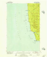 Download a high-resolution, GPS-compatible USGS topo map for Taholah, WA (1957 edition)