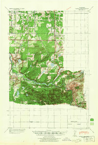 1941 Map of Eatonville, WA
