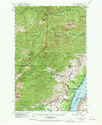 Download a high-resolution, GPS-compatible USGS topo map for The Brothers, WA (1971 edition)