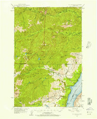 Download a high-resolution, GPS-compatible USGS topo map for The Brothers, WA (1957 edition)