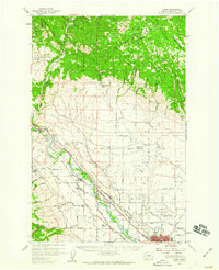 Download a high-resolution, GPS-compatible USGS topo map for Thorp, WA (1960 edition)