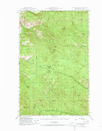 Download a high-resolution, GPS-compatible USGS topo map for Togo Mountain, WA (1973 edition)