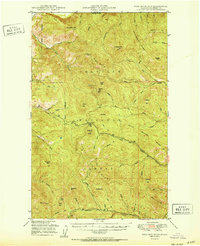 Download a high-resolution, GPS-compatible USGS topo map for Togo Mountain, WA (1951 edition)
