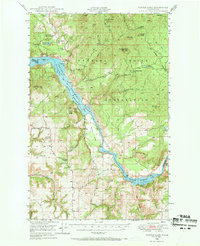 preview thumbnail of historical topo map of Stevens County, WA in 1948