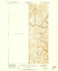 Download a high-resolution, GPS-compatible USGS topo map for Wauconda, WA (1951 edition)