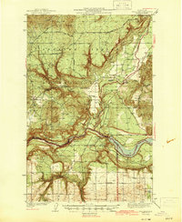 preview thumbnail of historical topo map of Stevens County, WA in 1944