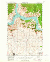 Download a high-resolution, GPS-compatible USGS topo map for Wilbur, WA (1964 edition)