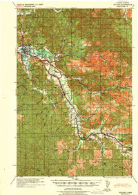 Download a high-resolution, GPS-compatible USGS topo map for Willapa, WA (1943 edition)