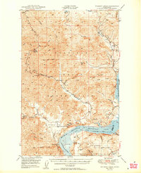 Download a high-resolution, GPS-compatible USGS topo map for Wilmont Creek, WA (1950 edition)