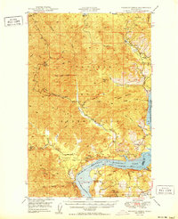 Download a high-resolution, GPS-compatible USGS topo map for Wilmont Creek, WA (1950 edition)