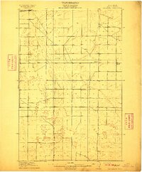 preview thumbnail of historical topo map of Grant County, WA in 1910