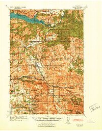 1941 Map of Yacolt